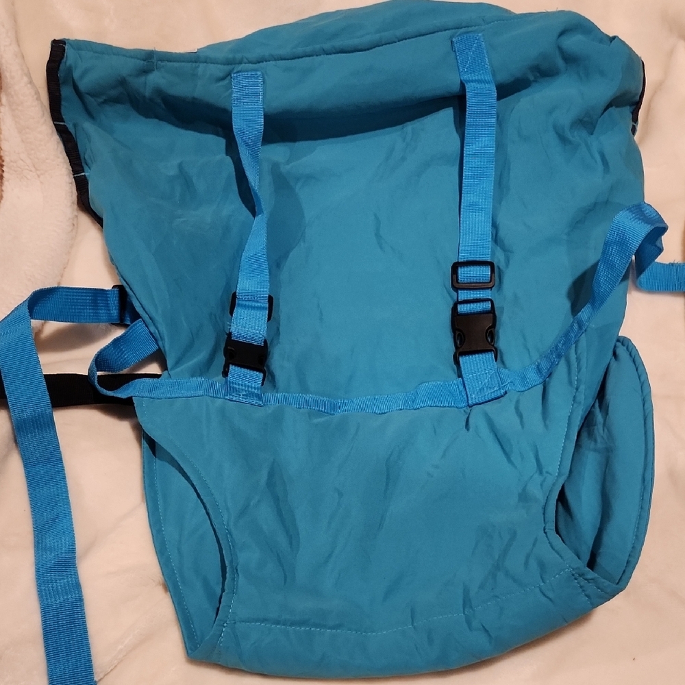 Blue Sack N Seat Portable High Chair For Baby